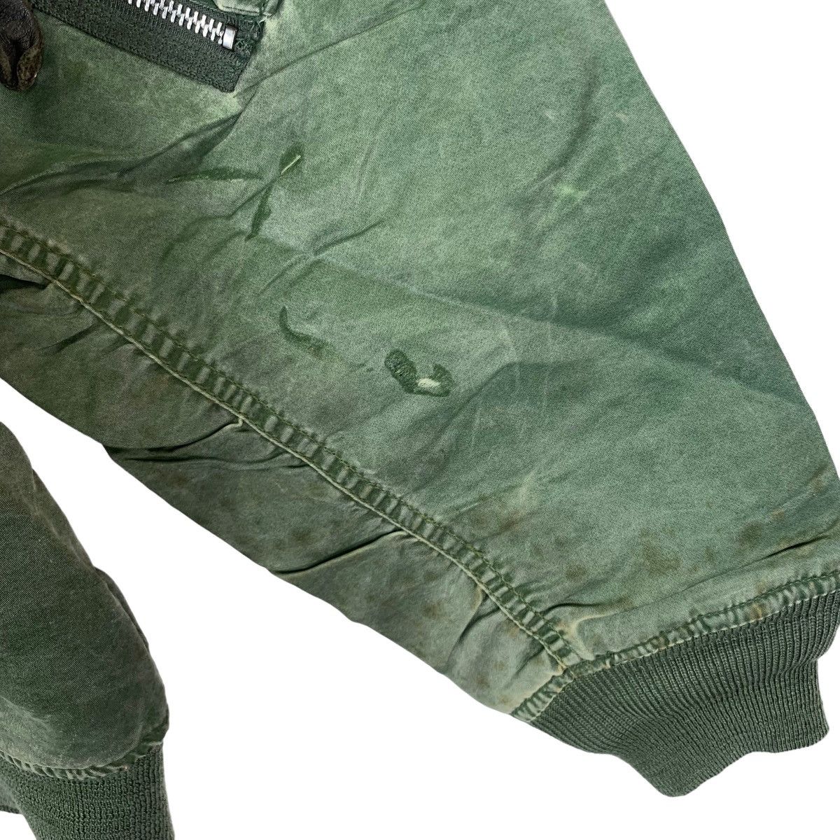 Alpha Industries VINTAGE HOUSTON B-15 BOMBER ZIPPER JACKET Size US M / EU 48-50 / 2 - 8 Thumbnail