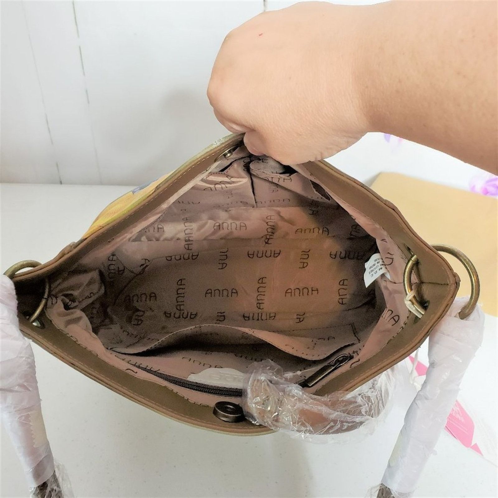 Other Anuschka Anna Butterfly Paradise Leather Crossbody Bag Size ONE SIZE - 8 Thumbnail