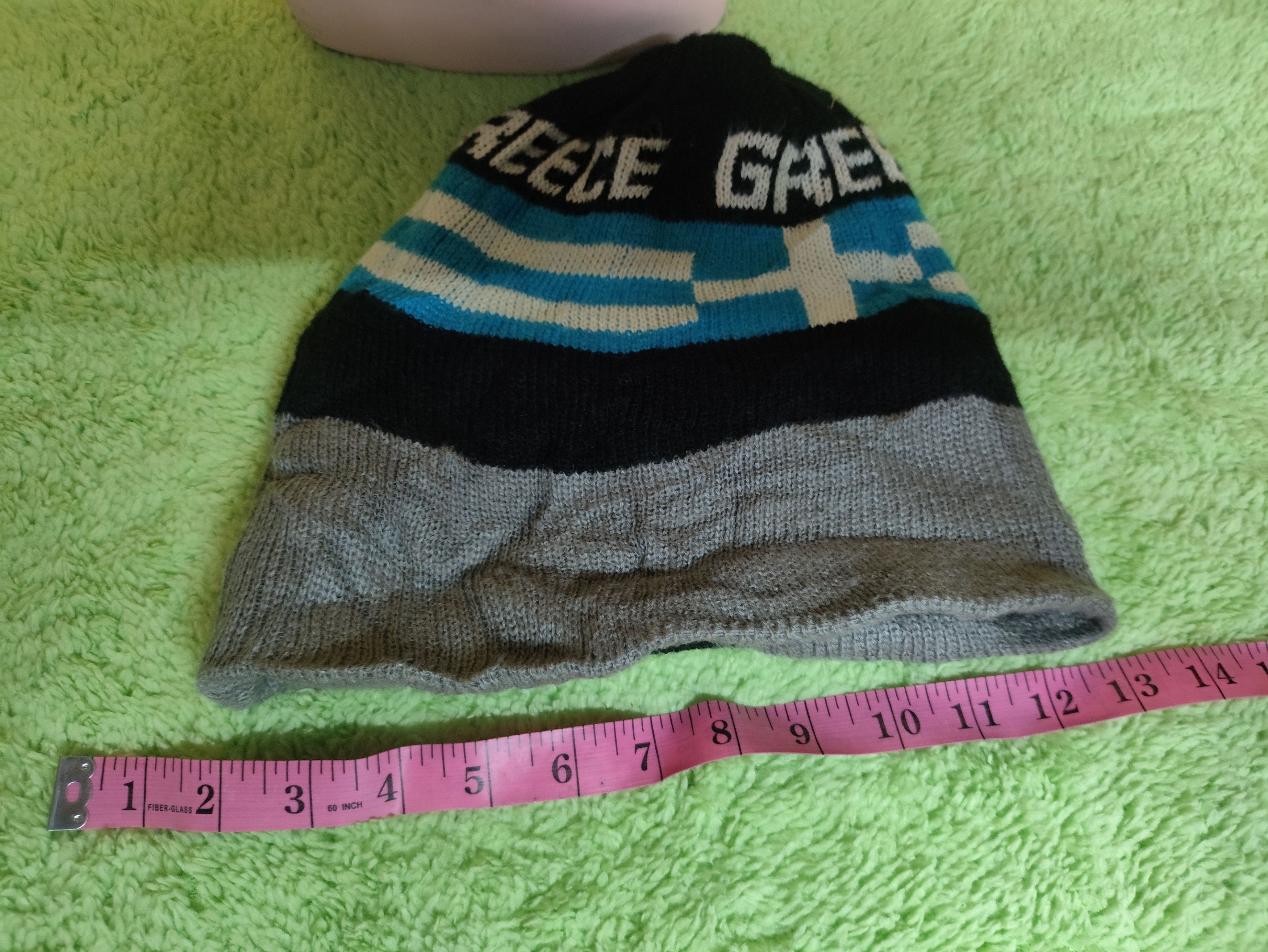 Vintage Rare Stuff GREECE FLAG Beanie Snowcap Hat Size ONE SIZE - 6 Thumbnail