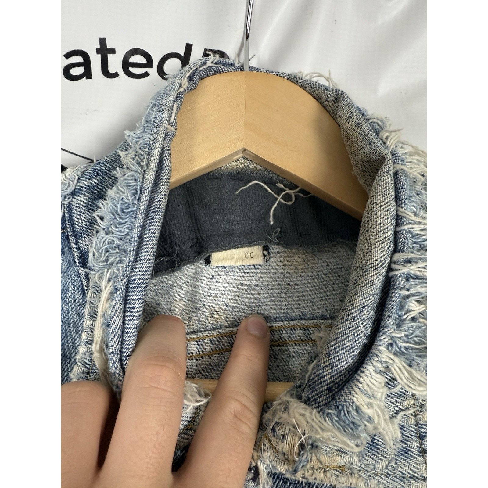 Lee Vintage Lee Denim Jacket 42R Workwear Distressed USA 70s Size US L / EU 52-54 / 3 - 6 Thumbnail