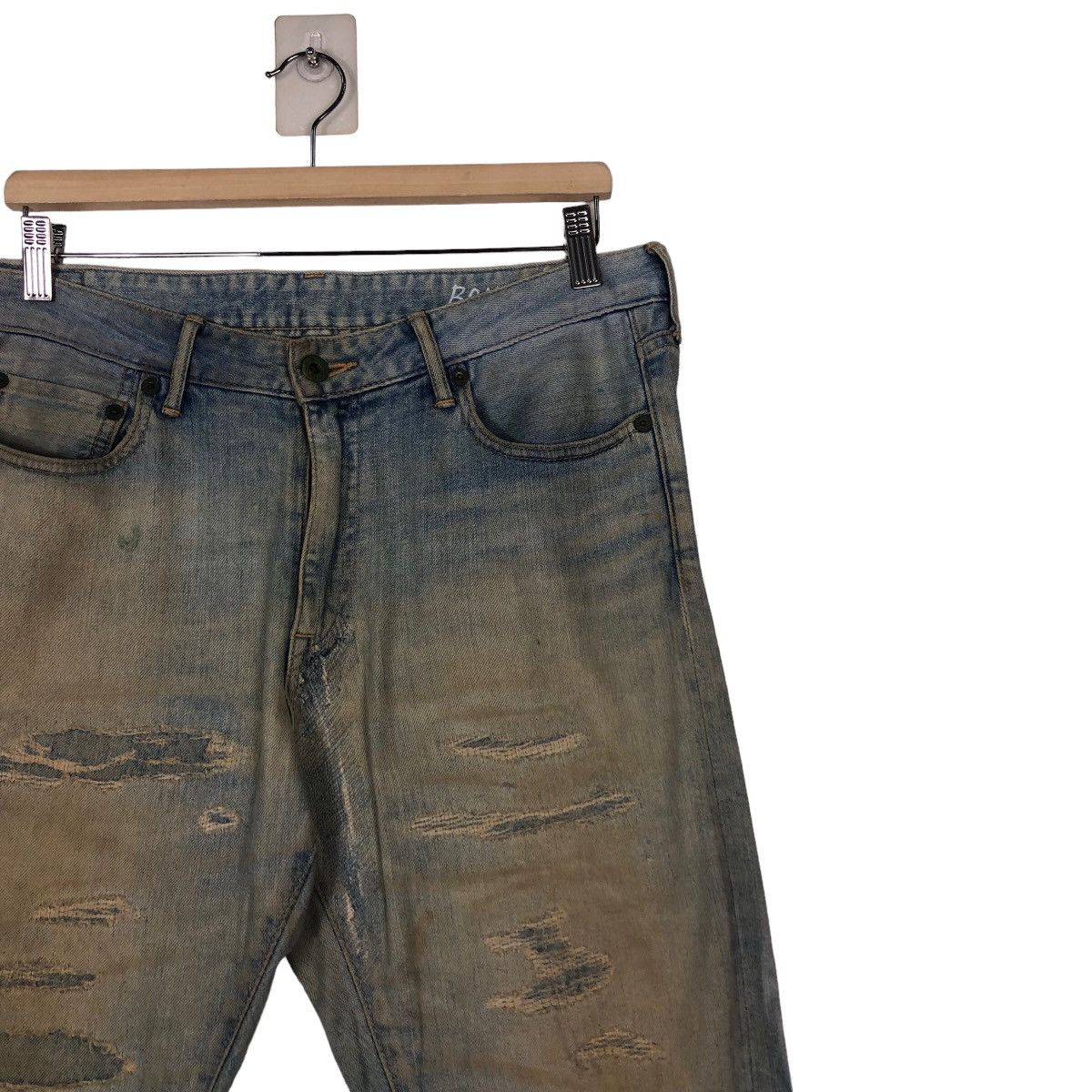 Japanese Brand 🔥VINTAGE DENIM JEANS BEVERLY JAPAN ISSEY MIYAKE Size US 34 / EU 50 - 6 Thumbnail