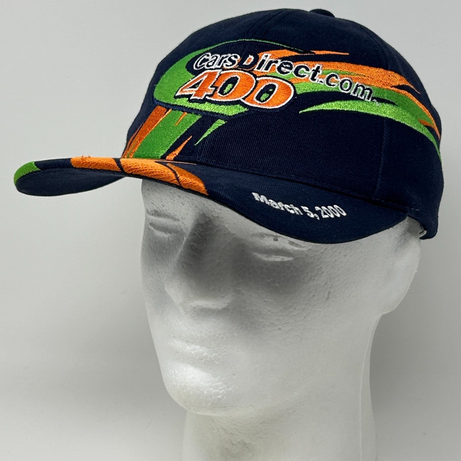 Vintage Vintage NASCAR Cars Direct 400 Hat Cap Las Vegas Size ONE SIZE - 9 Thumbnail
