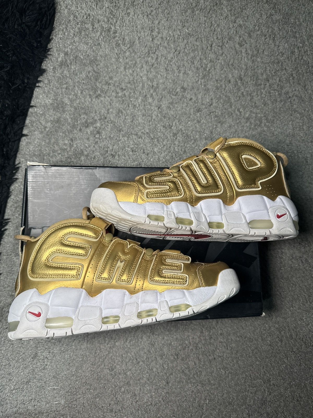 Nike × Supreme Supreme Nike Uptempo Size US 9.5 / EU 42-43 - 2 Thumbnail