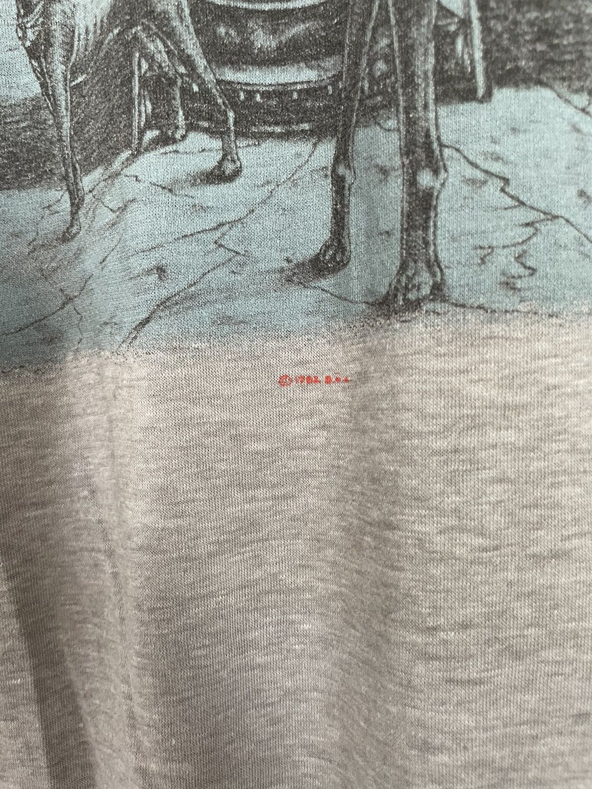 Vintage Vintage Blue Oyster Cult 1982 Tour Band T-Shirt Size US S / EU 44-46 / 1 - 3 Thumbnail