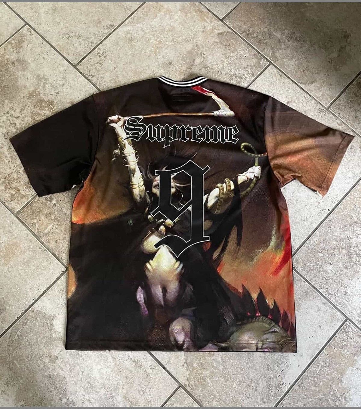 Supreme Frank Frazetta Soccer Jersey Size US M / EU 48-50 / 2 - 3 Thumbnail