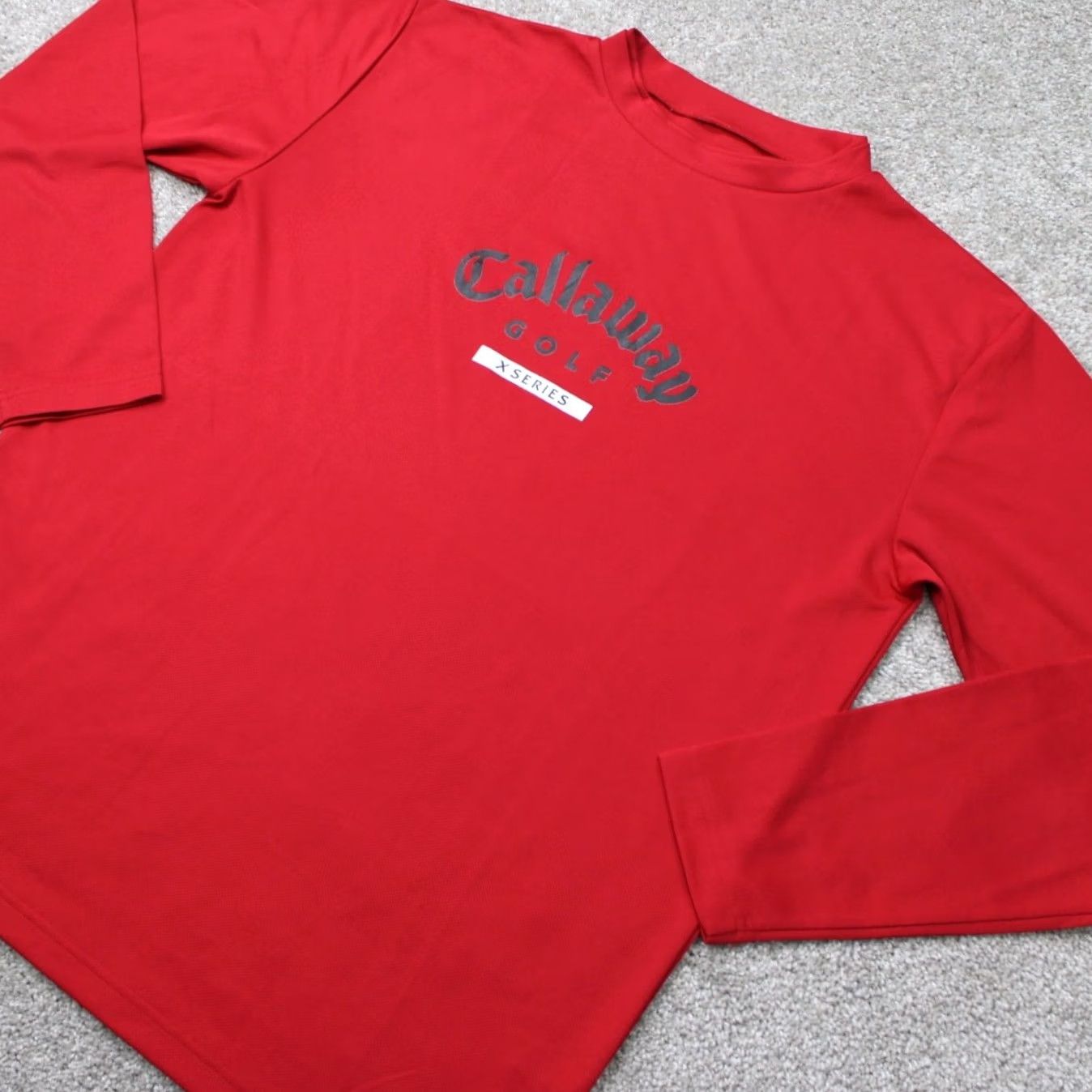 Callaway Callaway X-Series Shirt Mens Large Red 100% Polyester Long Sleeve Pullover Size US L / EU 52-54 / 3 - 3 Thumbnail
