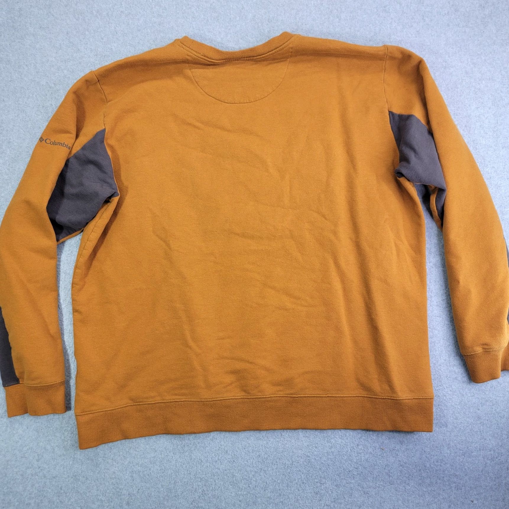 Logo 7 Columbia Sweatshirt Mens XL Brown Gray Crewneck Pullover Logo Outdoors Casual Size US XL / EU 56 / 4 - 6 Thumbnail