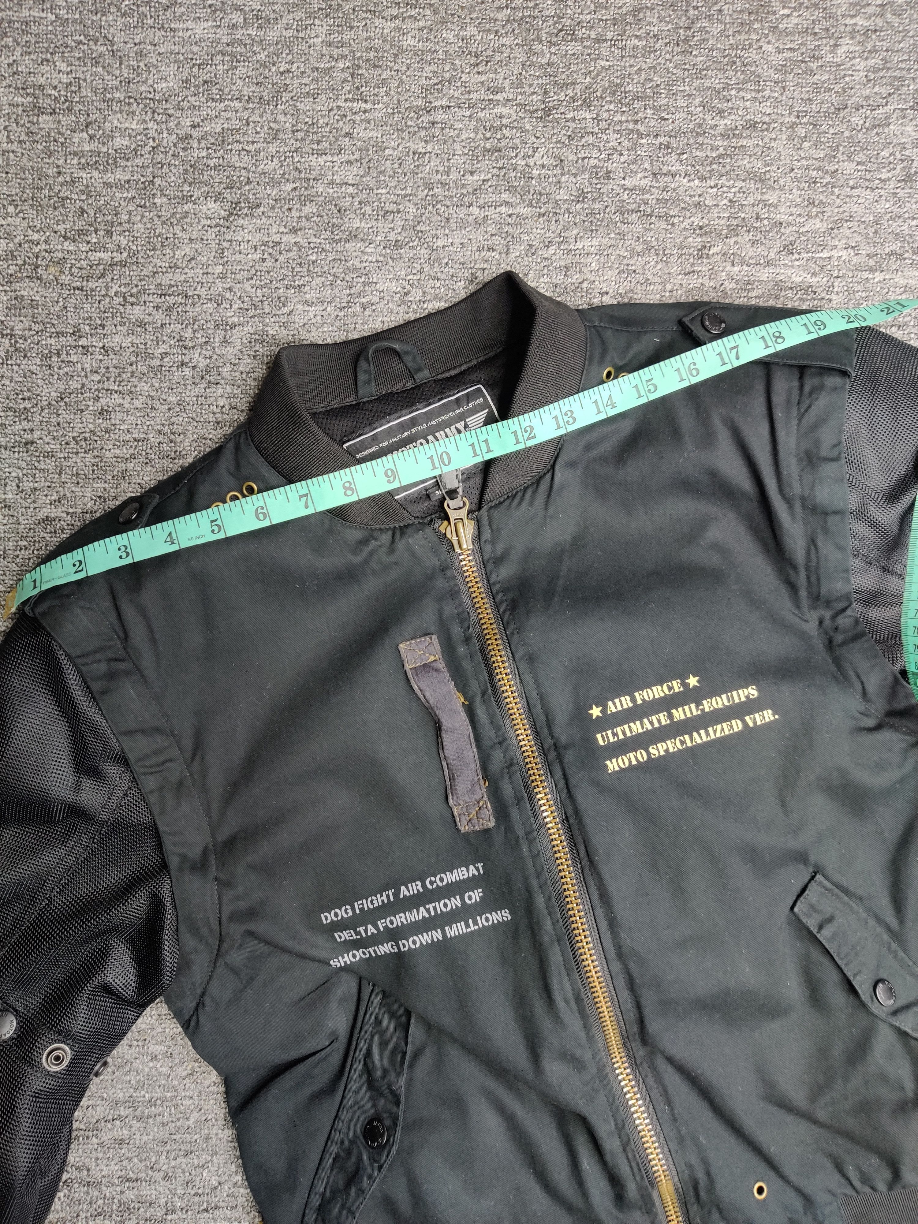 Vintage Vintage Moto Army Military Ma-1 Ridding Jacket Size US M / EU 48-50 / 2 - 21 Thumbnail