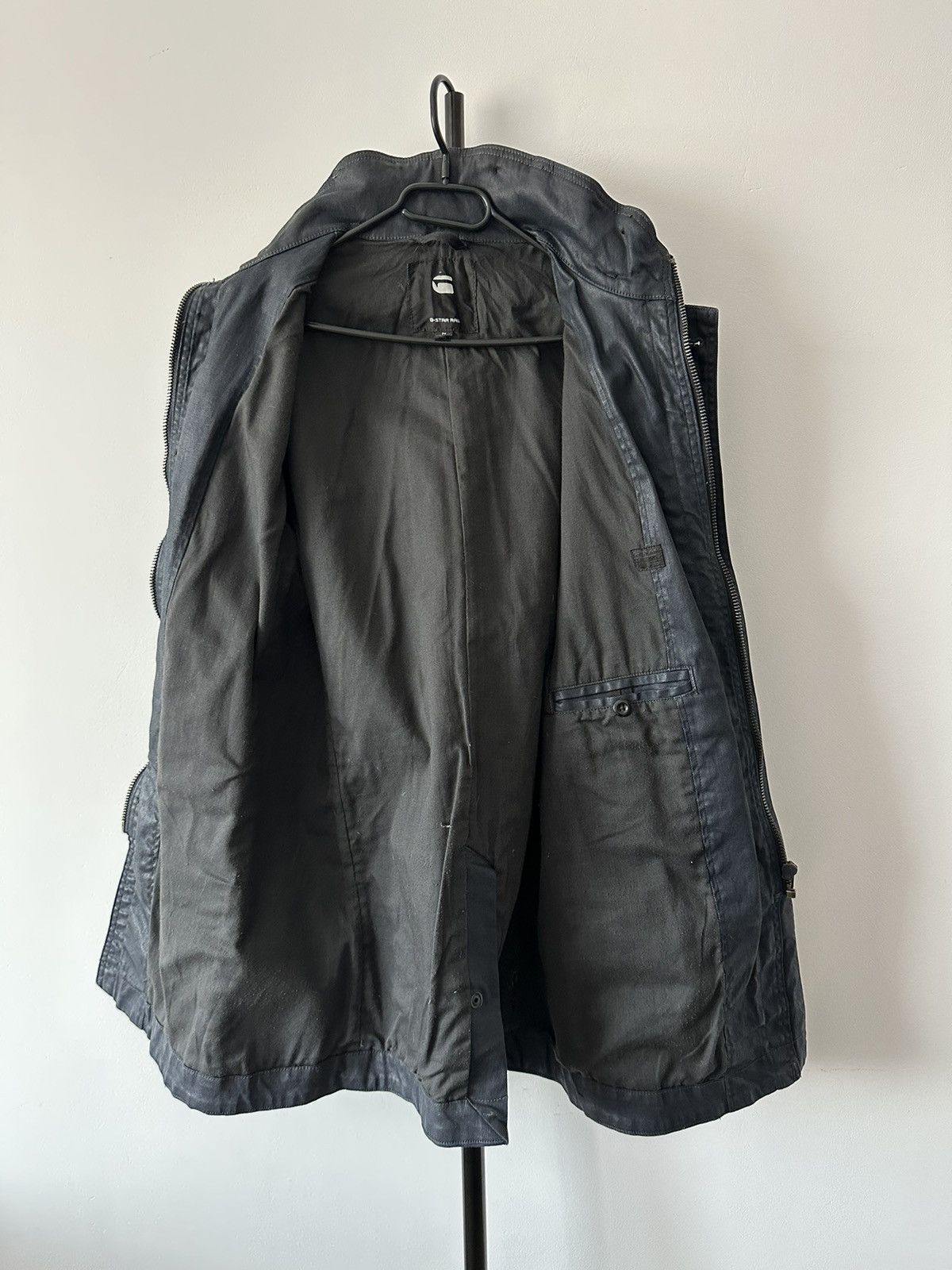 G-Star G- Star Raw GARBER trench coat stretch navy jacket Size US M / EU 48-50 / 2 - 10 Thumbnail