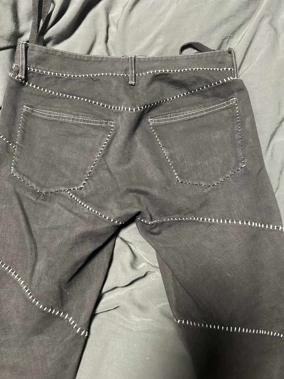 Carol Christian Poell Carol Christian Poell Overlock Spiral Jeans