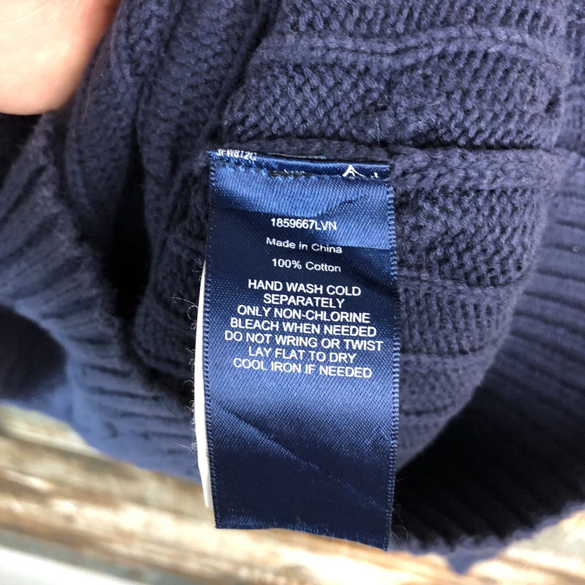 Homespun Knitwear Ralph Lauren Dark Blue Knitwear #A2454 Size US M / EU 48-50 / 2 - 12 Thumbnail