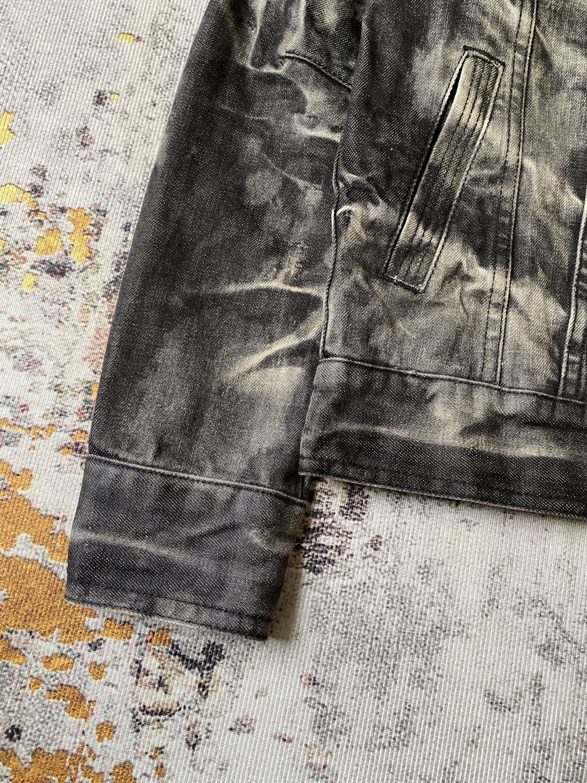 Roen Roen X Semantic Design Bleached Distressed Denim Jacket Size US M / EU 48-50 / 2 - 7 Thumbnail