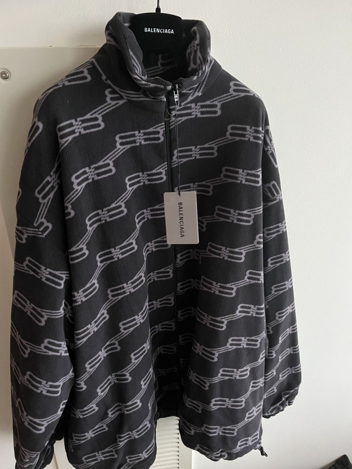 Balenciaga Super Runway Balenciaga Oversized Monogram Coat Brand New Size US XXL / EU 58 / 5 - 5 Thumbnail