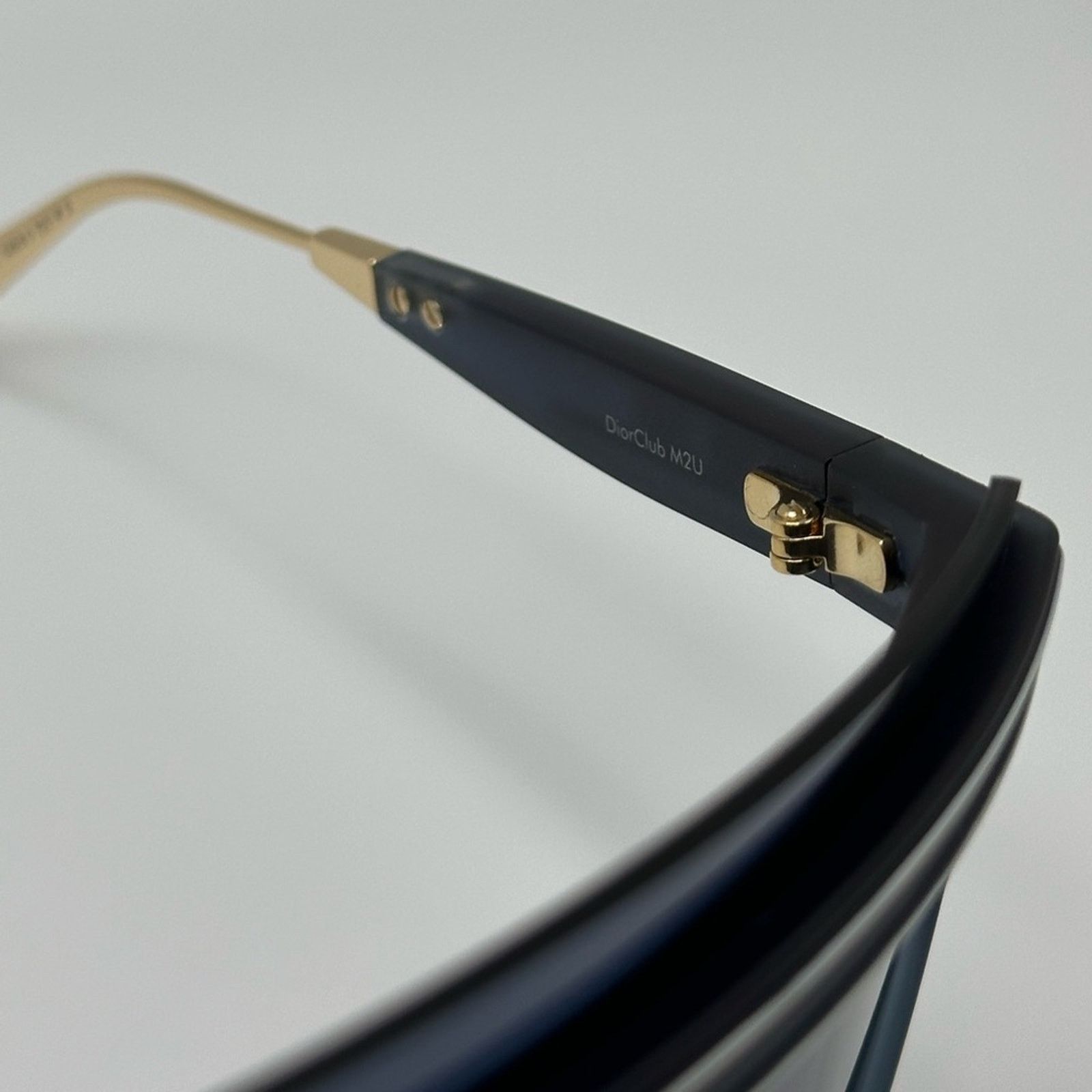 Dior NEW DIORCLUB M2U 31B0 Matte Navy Blue/Blue Unisex Sunglasses Size ONE SIZE - 6 Thumbnail