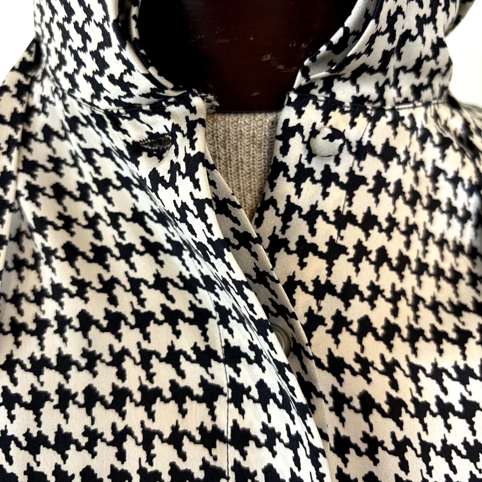Other Mary Ann Restivo 100% Silk Size 12 Women's Collared w/Tie Lo Size XL / US 12-14 / IT 48-50 - 7 Thumbnail