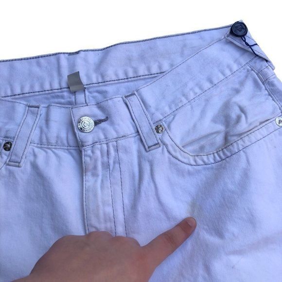 True Religion True Religion Jeans Size 36 STRAIGHT White Size US 36 / EU 52 - 11 Thumbnail
