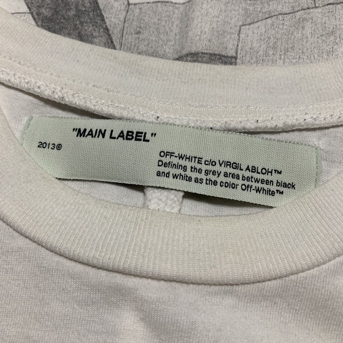 Off-White Off White Small Arrows 3D White Tee Virgil Abloh Size US S / EU 44-46 / 1 - 7 Thumbnail