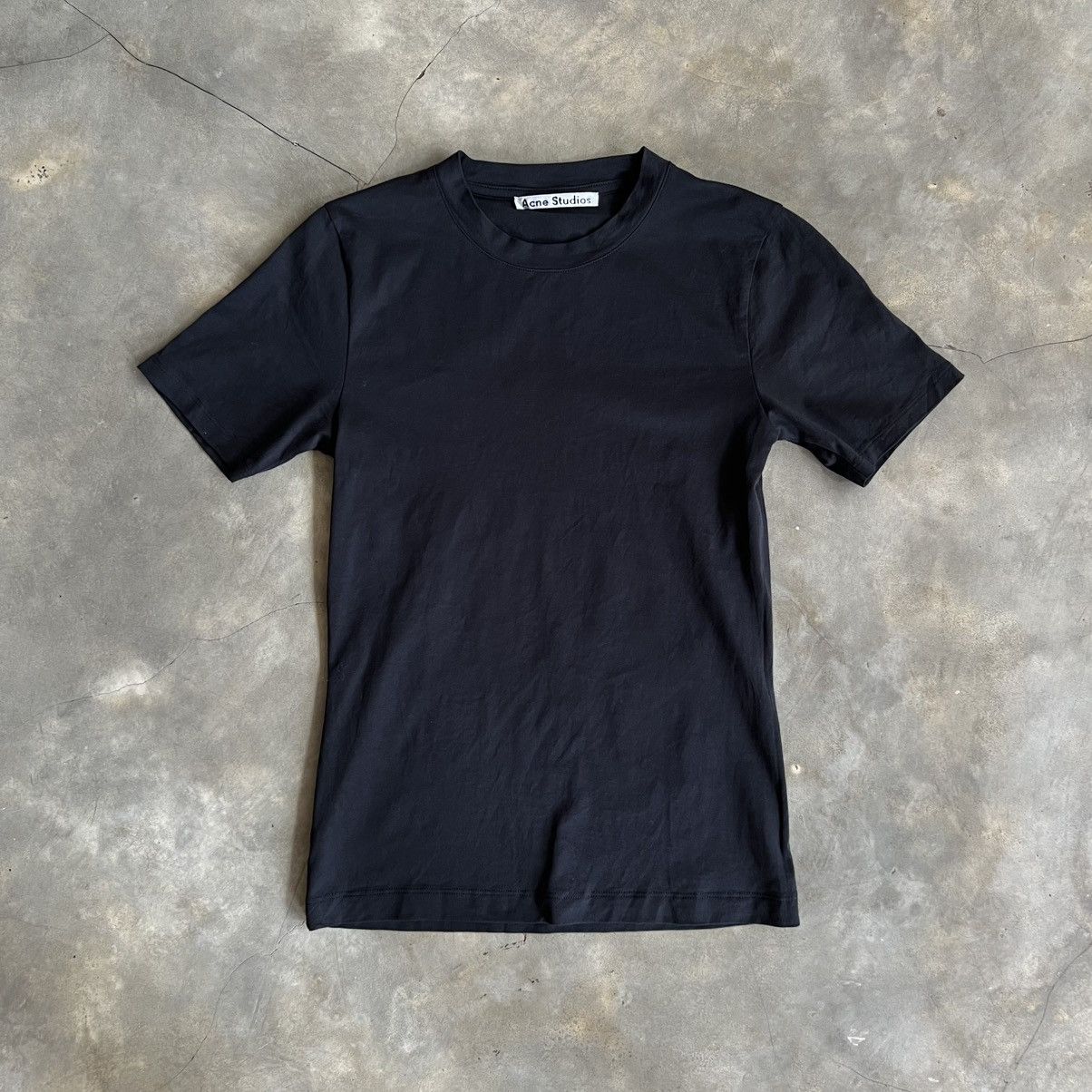 Acne Studios Acne Studios Basic Black T-Shirt Size S / US 4 / IT 40 - 1 Thumbnail