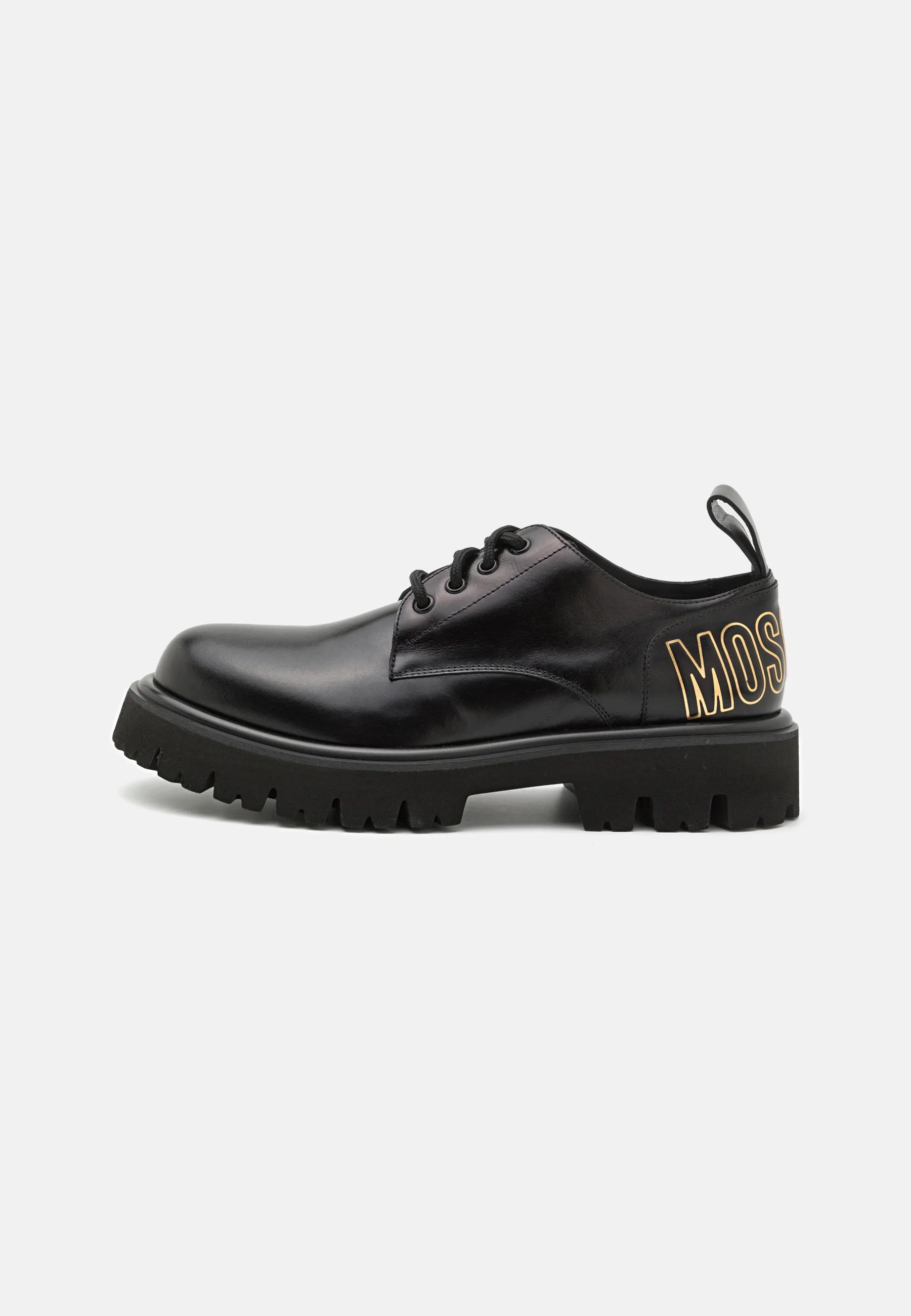 Moschino o1y0225 Logo Shoes in Black Size US 7 / EU 40 - 1 Thumbnail