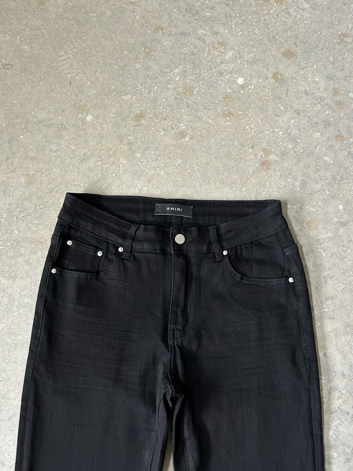 Amiri Amiri Black Jeans Skinny Women’s 31 Size 31" - 7 Thumbnail