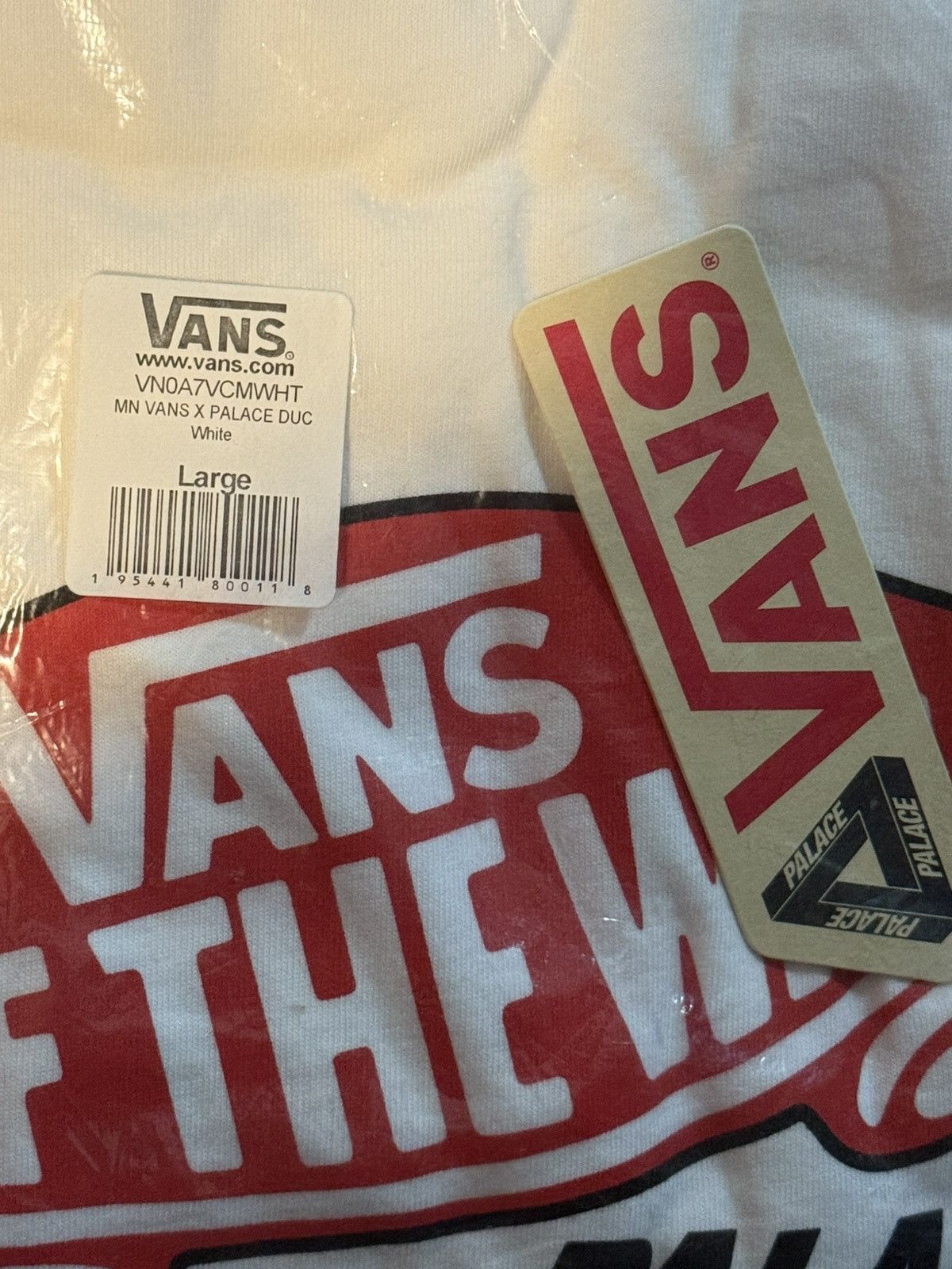 Palace Palace x Vans Duck Out Longsleeve Shirt Size US L / EU 52-54 / 3 - 4 Thumbnail