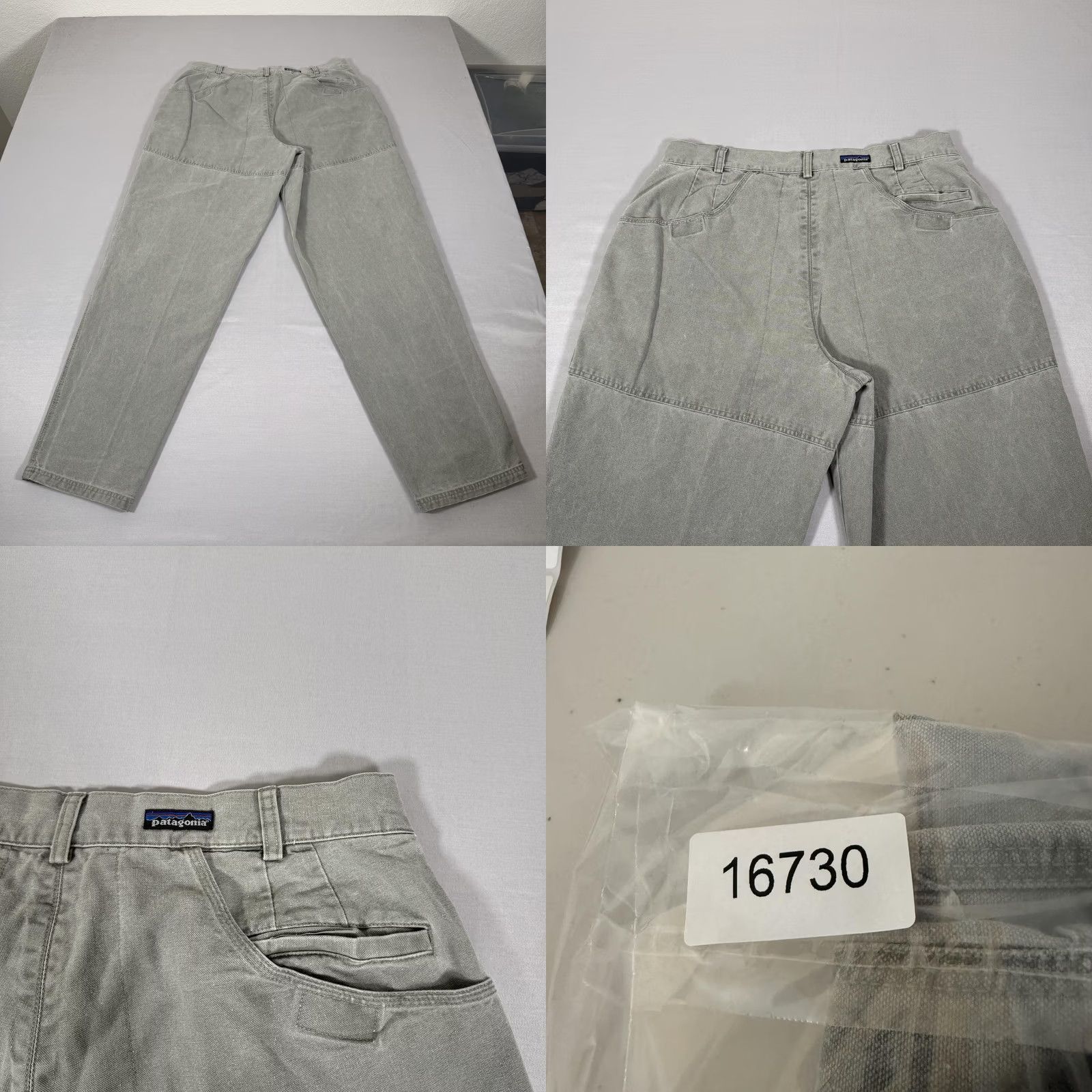 Patagonia VINTAGE Patagonia Pants Mens 36x34 Gray Canvas Outdoor 90s Size US 36 / EU 52 - 10 Thumbnail