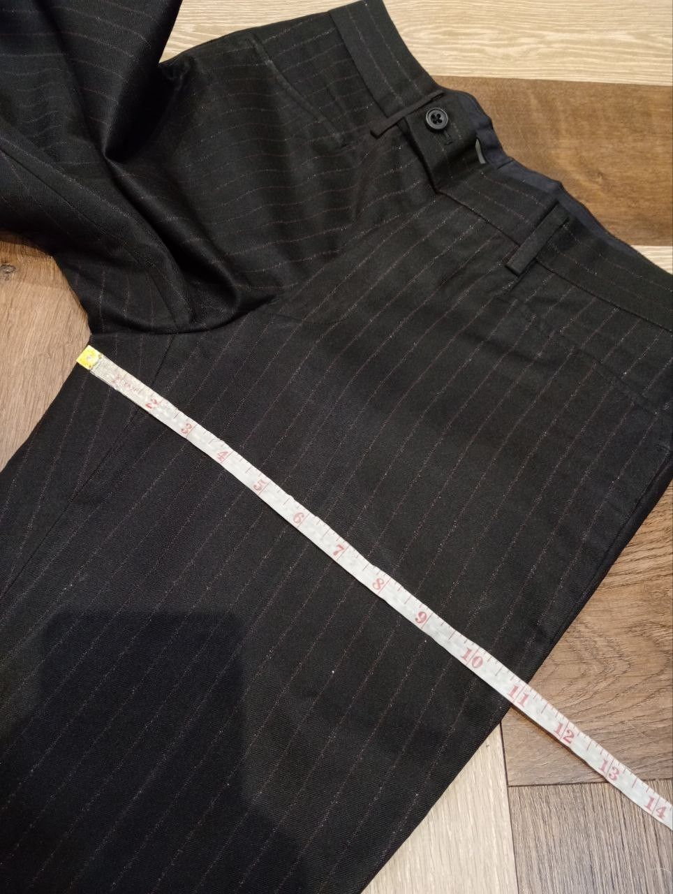Tornado Mart TORNADO MART JAPAN FLARED BLACK STRIPES PANTS Size US 29 - 16 Thumbnail