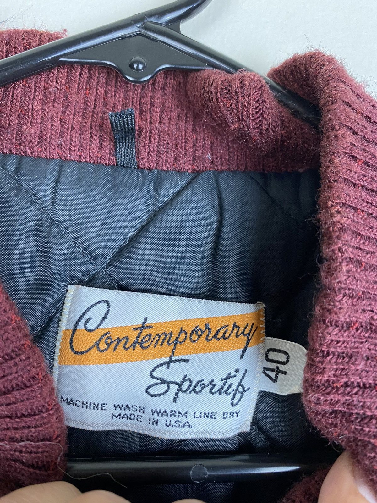 Vintage Vintage Made In USA Contemporary Sportif Jacket Rare Inane Size US M / EU 48-50 / 2 - 6 Thumbnail
