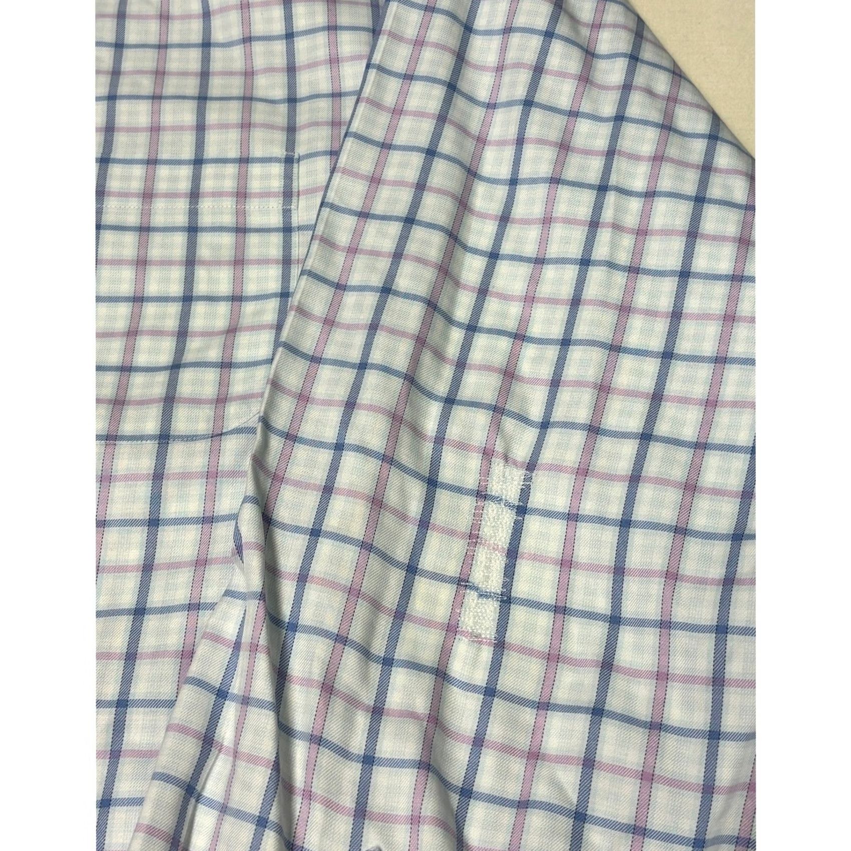 Brooks Brothers Brooks Brothers Shirt Mens XL Blue Non-Iron Supima Cotton Check Button Down Size US XL / EU 56 / 4 - 2 Thumbnail