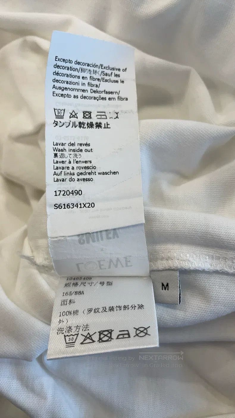 Loewe Loewe White Openwork Smile Short Sleeve Size M / US 6-8 / IT 42-44 - 5 Thumbnail