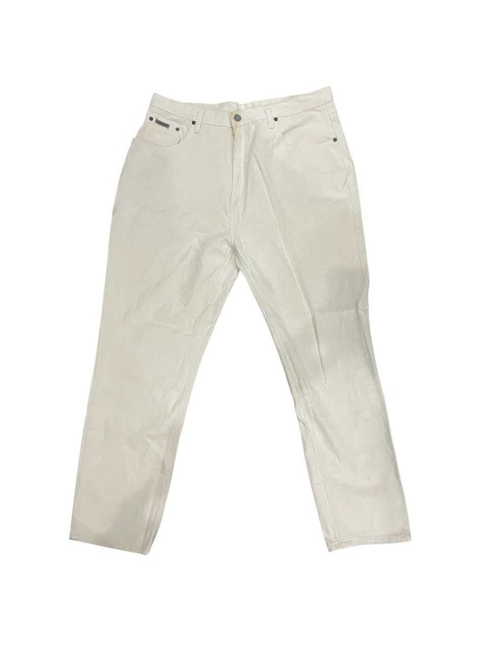 Calvin Klein Calvin Klein Cream Jean Size US 38 / EU 54 - 1 Thumbnail