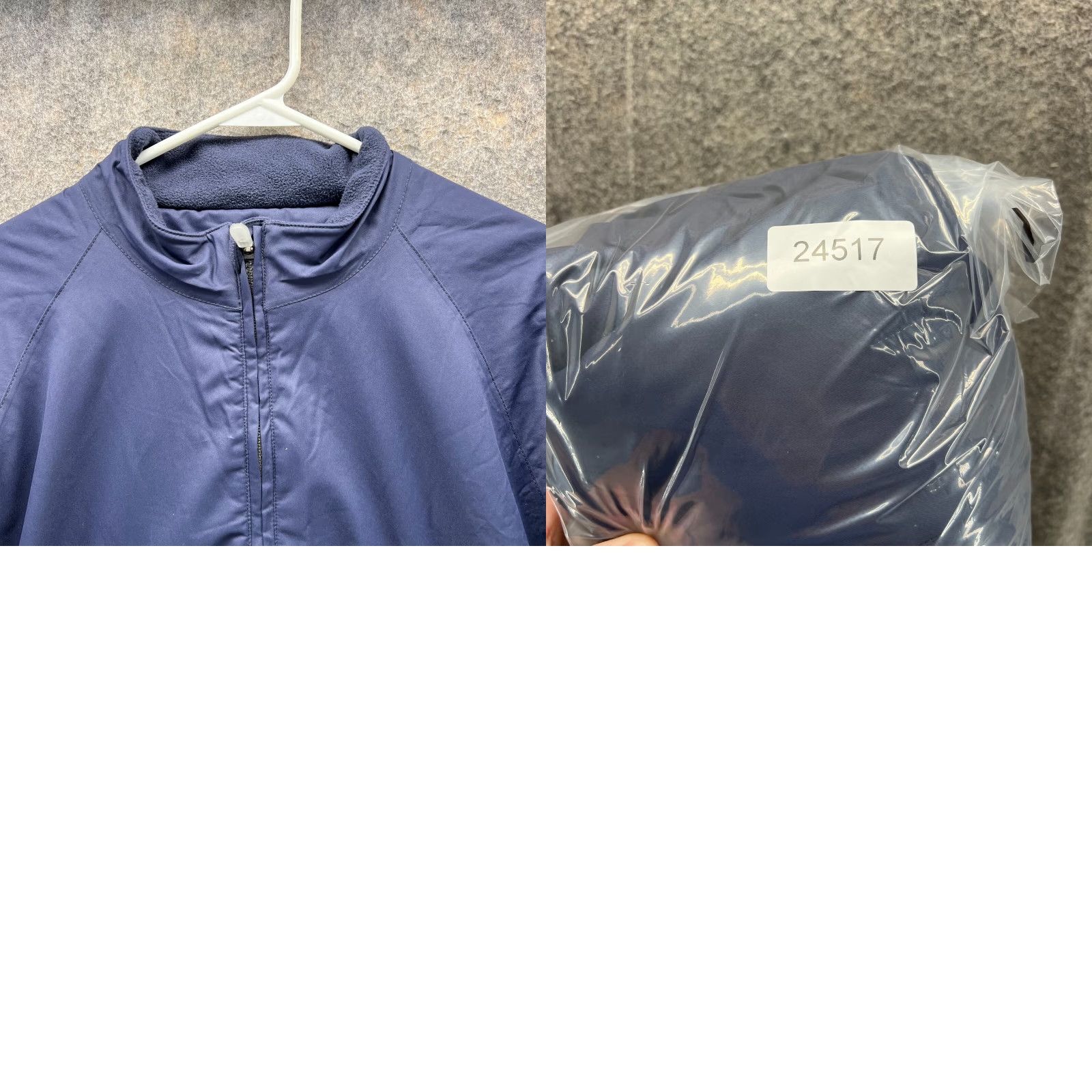 Adidas Adidas Jacket Men Large Blue Bomber Anorak Polyester Half Zip Clima Proof Vtg Size US L / EU 52-54 / 3 - 9 Thumbnail