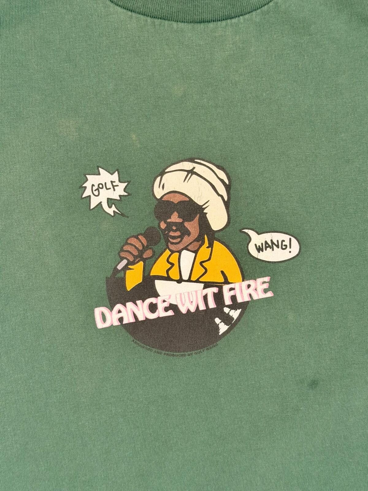 Golf Wang Golf Wang "Dance Wit Fire" Graphic T-Shirt Small Size US S / EU 44-46 / 1 - 2 Thumbnail