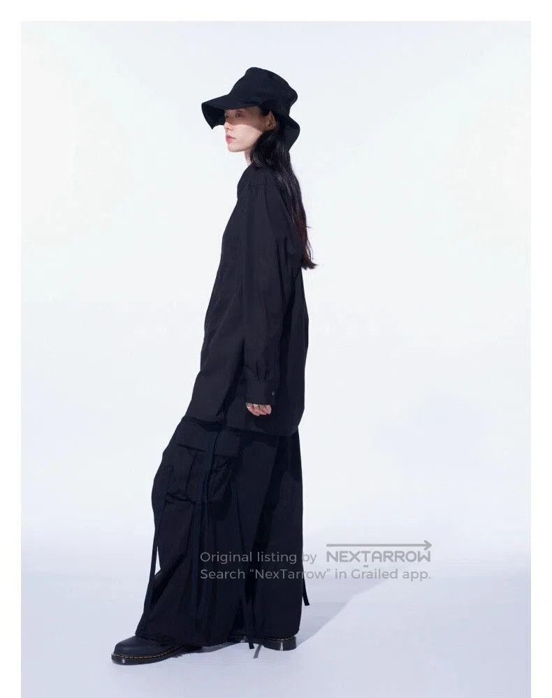 Yohji Yamamoto Yohji Yamamoto Black Cotton Shirt. Size US L / EU 52-54 / 3 - 4 Thumbnail