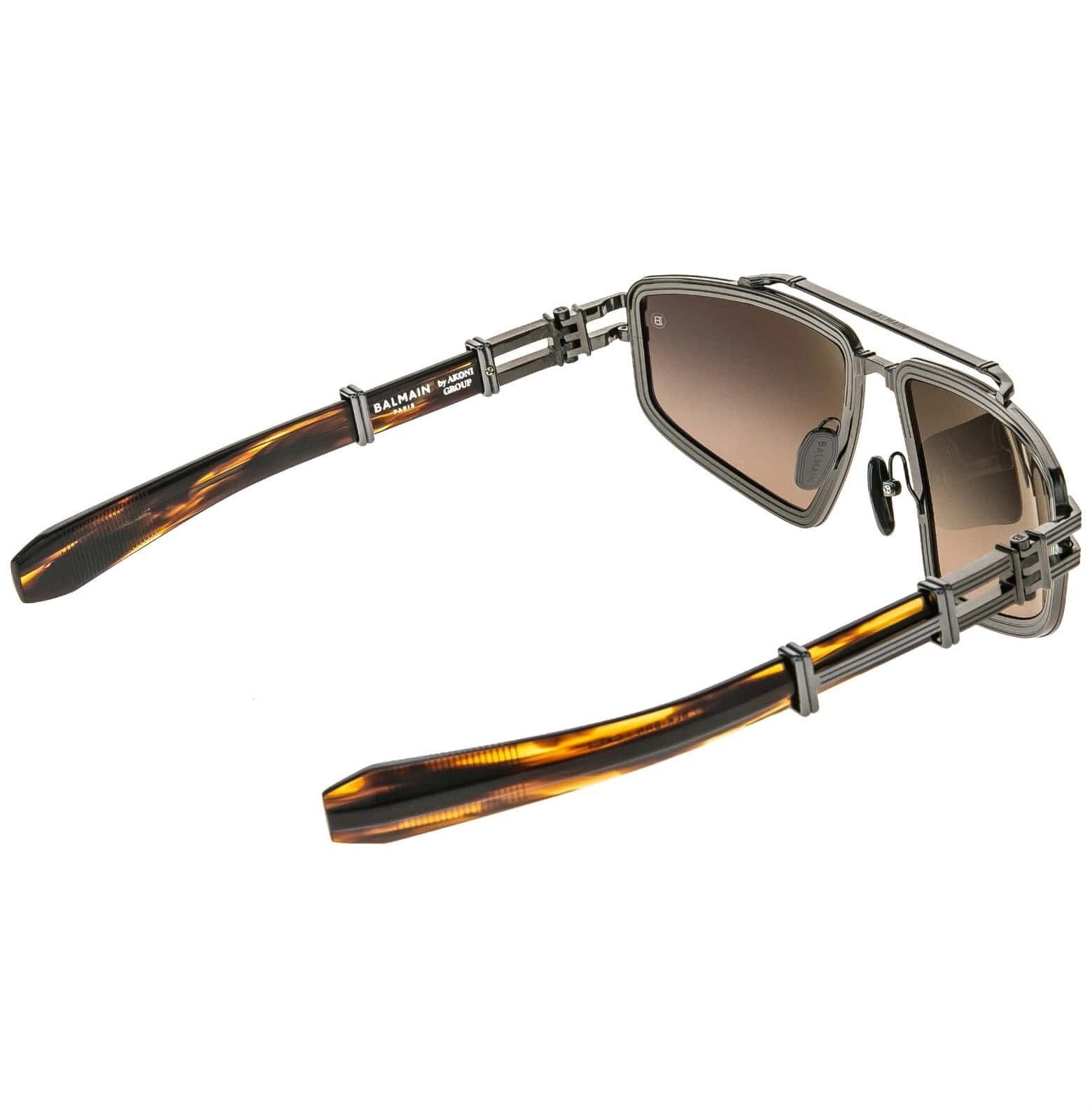 Balmain BALMAIN TITAN BY AKONI BPS139 BPS 139B Modern Sunglass Size ONE SIZE - 3 Thumbnail