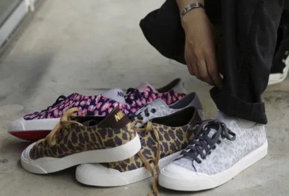 Nike Nike Zoom All Court 2 Low Fragment Leopard Gray Size US 11 / EU 44 - 5 Thumbnail