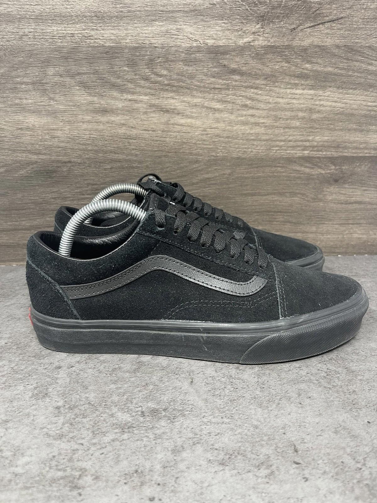 Vans Vans Old Skool Shoes Mens Size 8 Black Suede Low Top Size US 8 / EU 41 - 5 Thumbnail