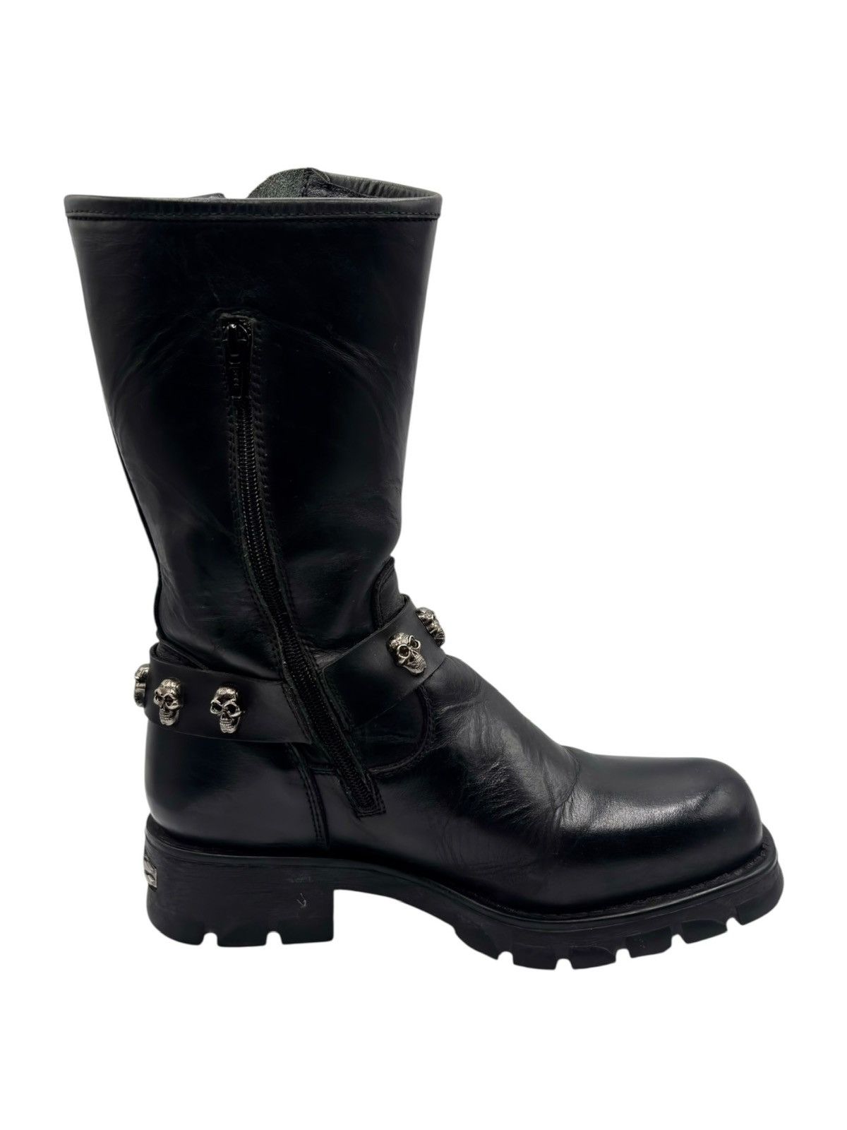New Rock Vintage New Rock mid-calf biker boots Size 40 Size US 10 / IT 40 - 7 Thumbnail