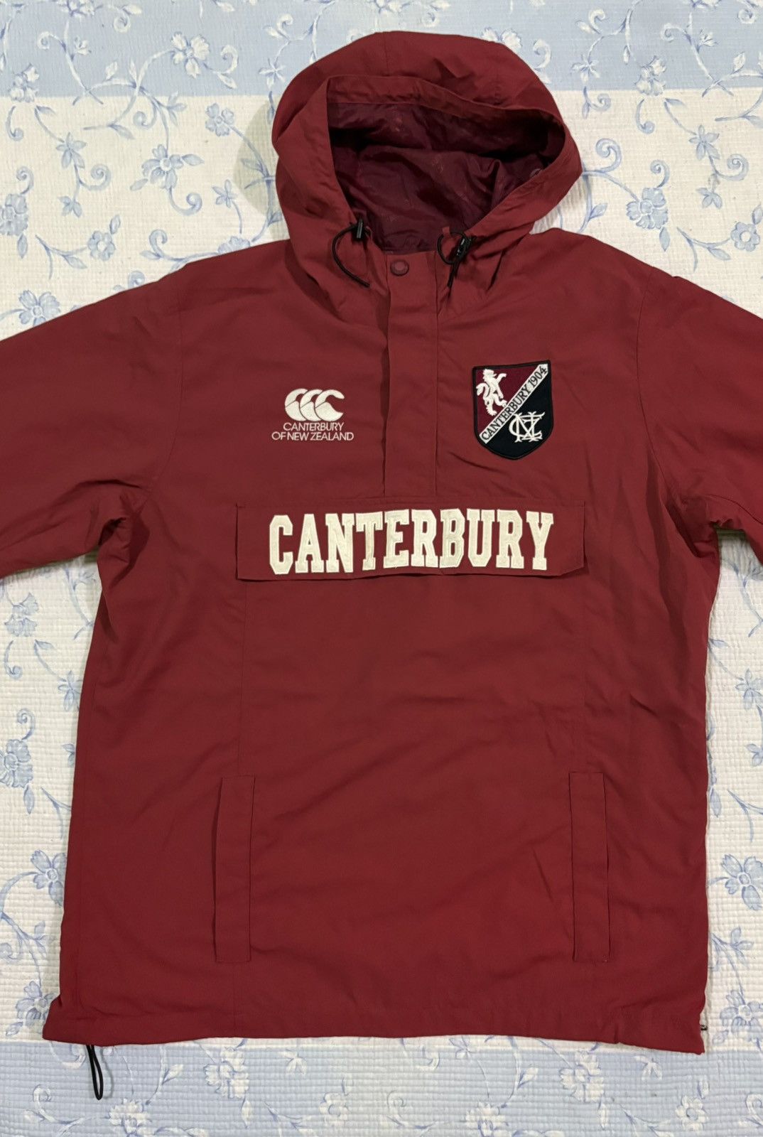 Canterbury of New Zealand Canterburry Anorak Hoodie Jacket Size US XL / EU 56 / 4 - 4 Thumbnail