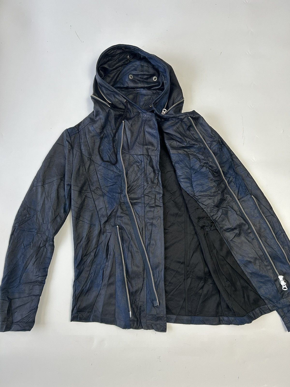 Designer × Japanese Brand × Tornado Mart TORNADO MART HIDDEN HOOD DOUBLE ZIP JACKET Size M / US 6-8 / IT 42-44 - 3 Thumbnail