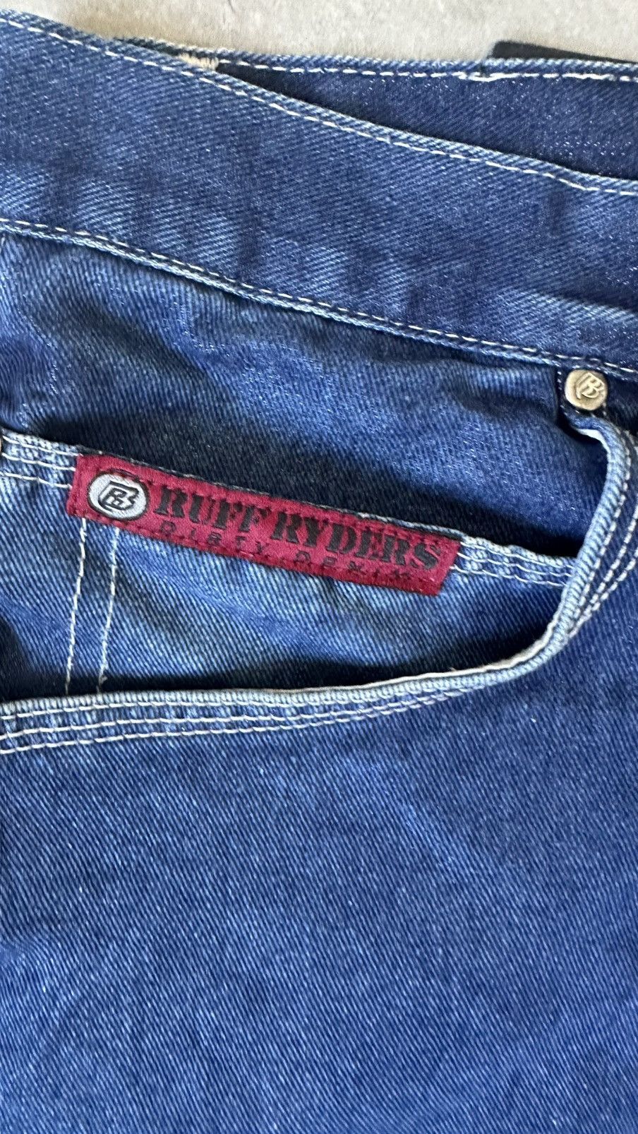 Ruff Ryders VINTAGE RUFF RYDERS JORTS Size US 38 / EU 54 - 7 Thumbnail
