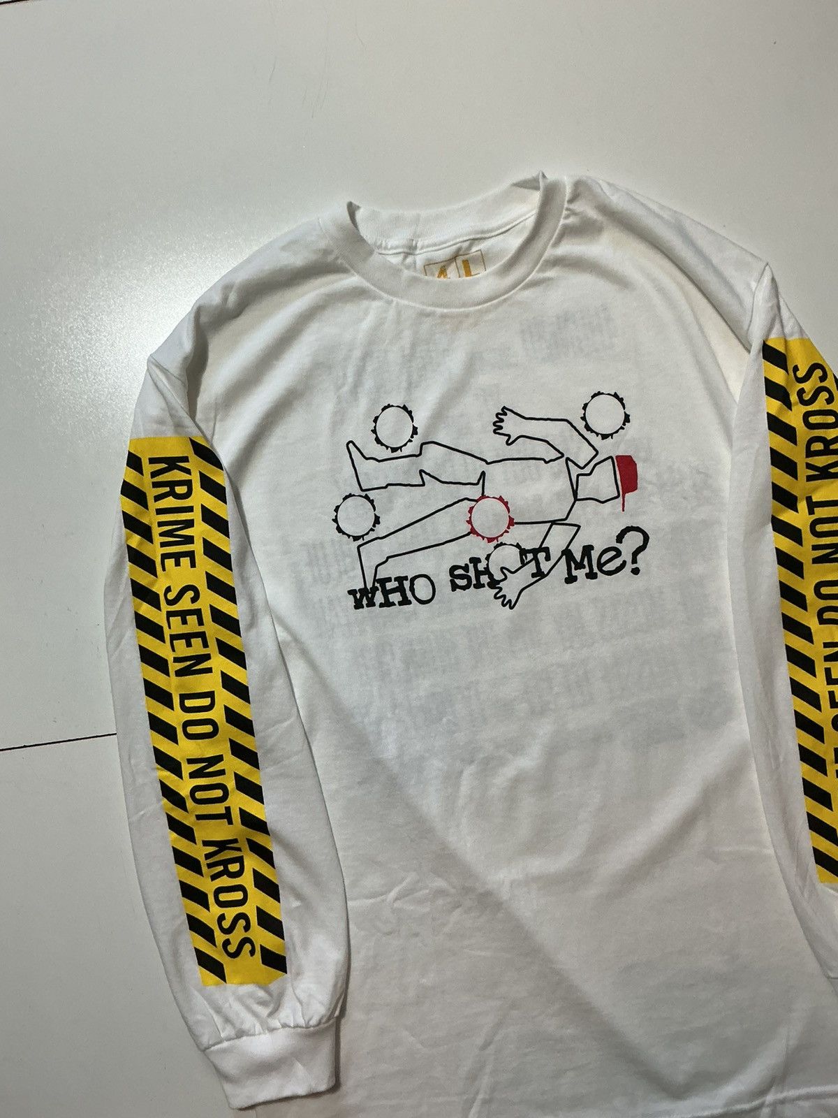 4HUNNID 4 Hunnid YG Still Brazy Who Shot Me Album Krime Seen T-Shirt Size US L / EU 52-54 / 3 - 3 Thumbnail