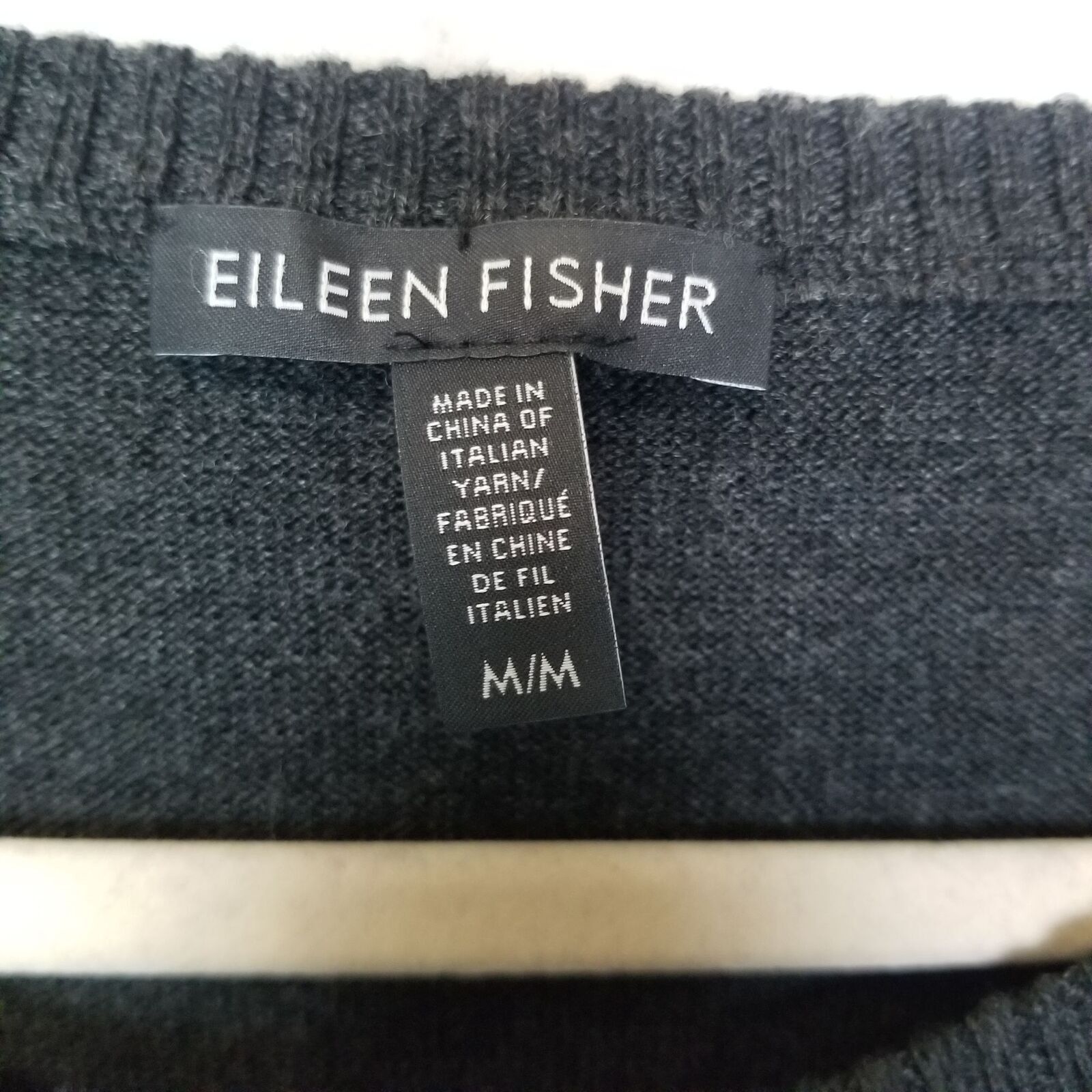 Eileen Fisher Eileen Fisher Merino Wool Sweater Striped Sz M Dark Academia Size M / US 6-8 / IT 42-44 - 6 Thumbnail