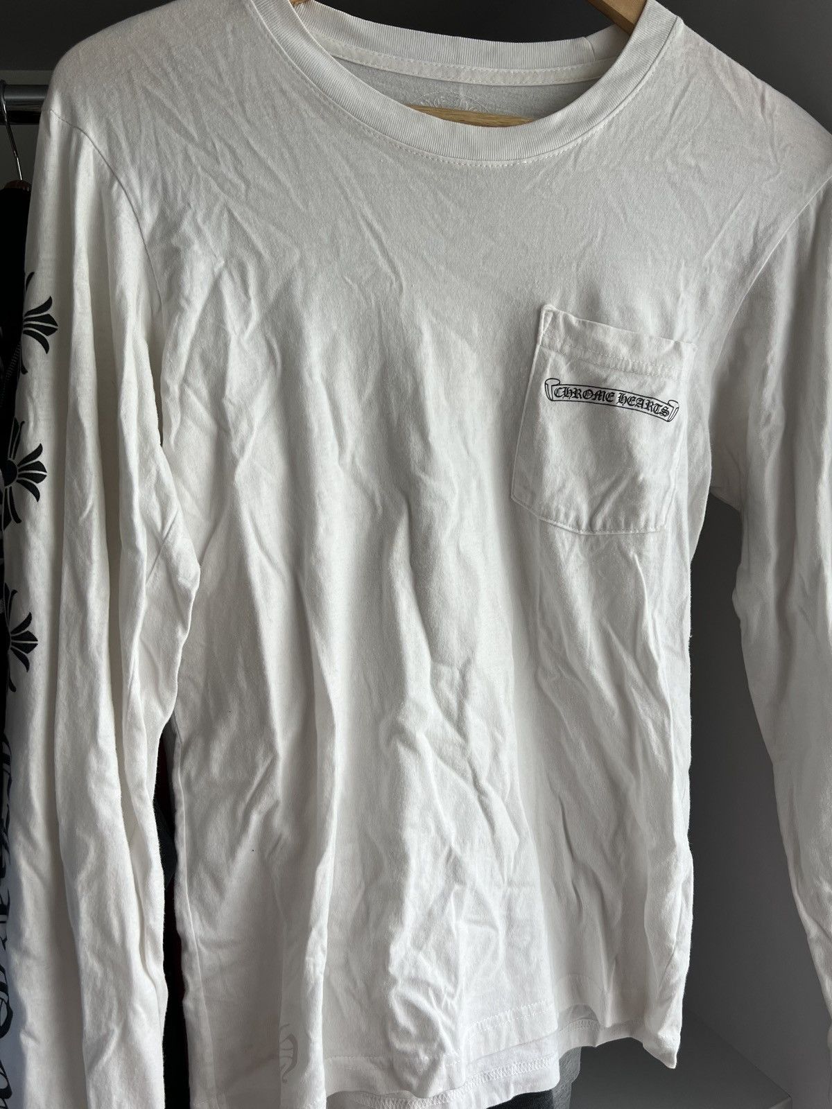 Chrome Hearts chrome hearts - long sleeve white Size US S / EU 44-46 / 1 - 2 Thumbnail