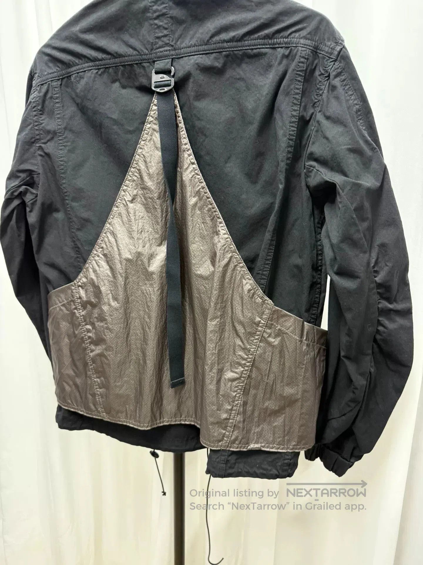 Comme des Garcons Homme Plus avant-garde four-pocket nylon vest jacket. Size US M / EU 48-50 / 2 - 4 Thumbnail