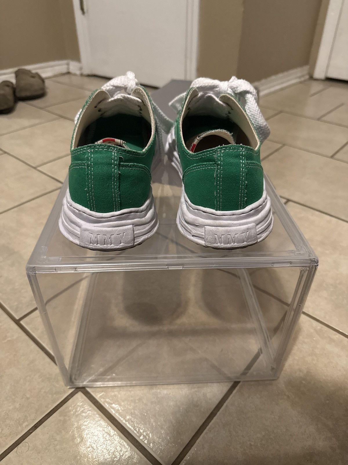 Maison MIHARA YASUHIRO Green Miharas Size US 12 / EU 45 - 2 Thumbnail