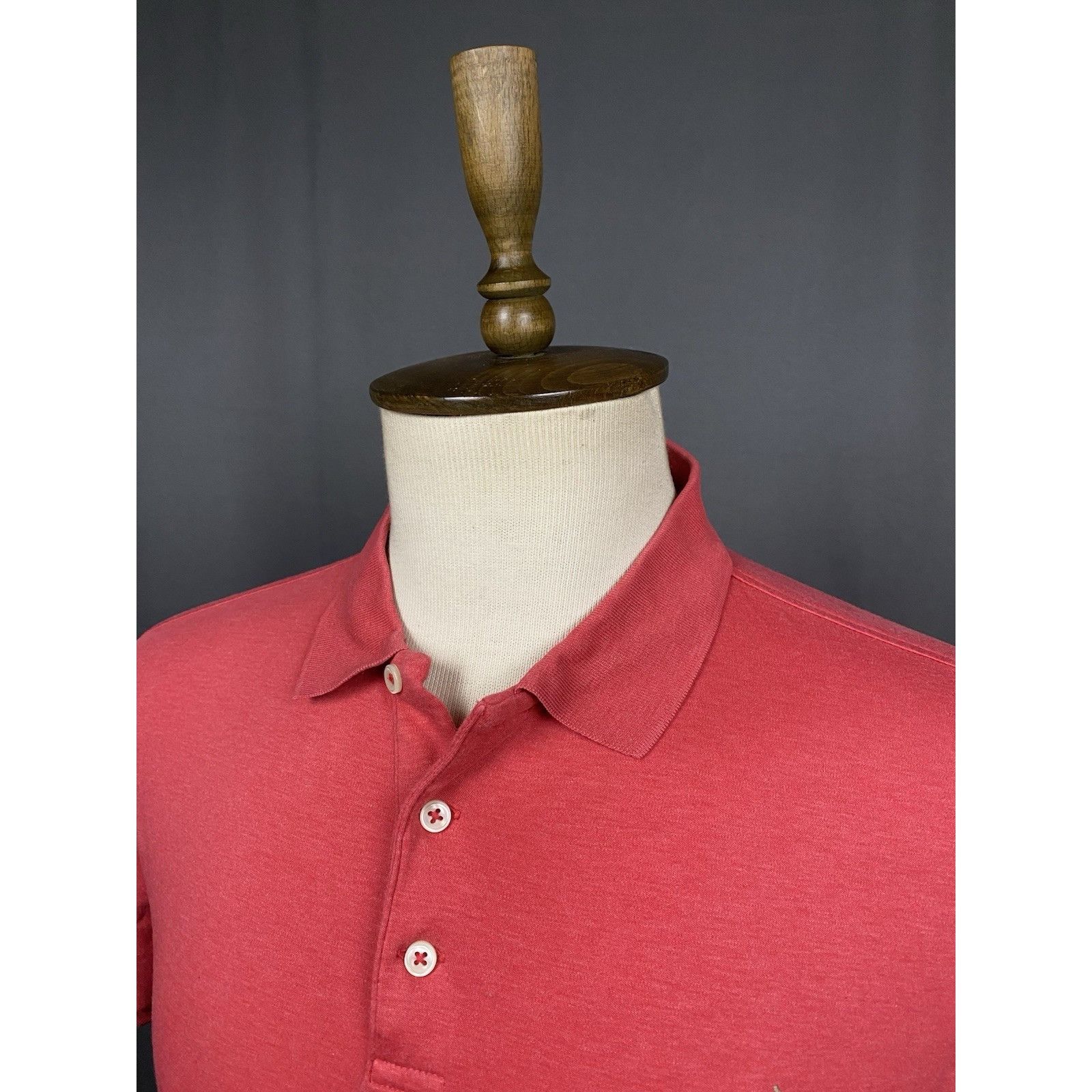 Ralph Lauren Polo Ralph Lauren Men's Pink Red Polo T-Shirt Size L Size US L / EU 52-54 / 3 - 5 Thumbnail