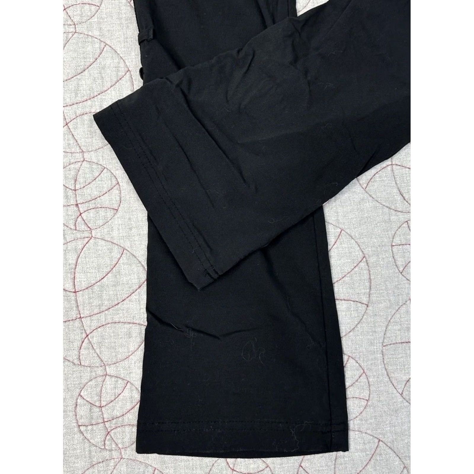 Vintage Columbia Pants Women Flat Front Chino Size 4 Regular Black Spring Fall Winter Summer Casual Size 27" / US 4 / IT 40 - 7 Thumbnail