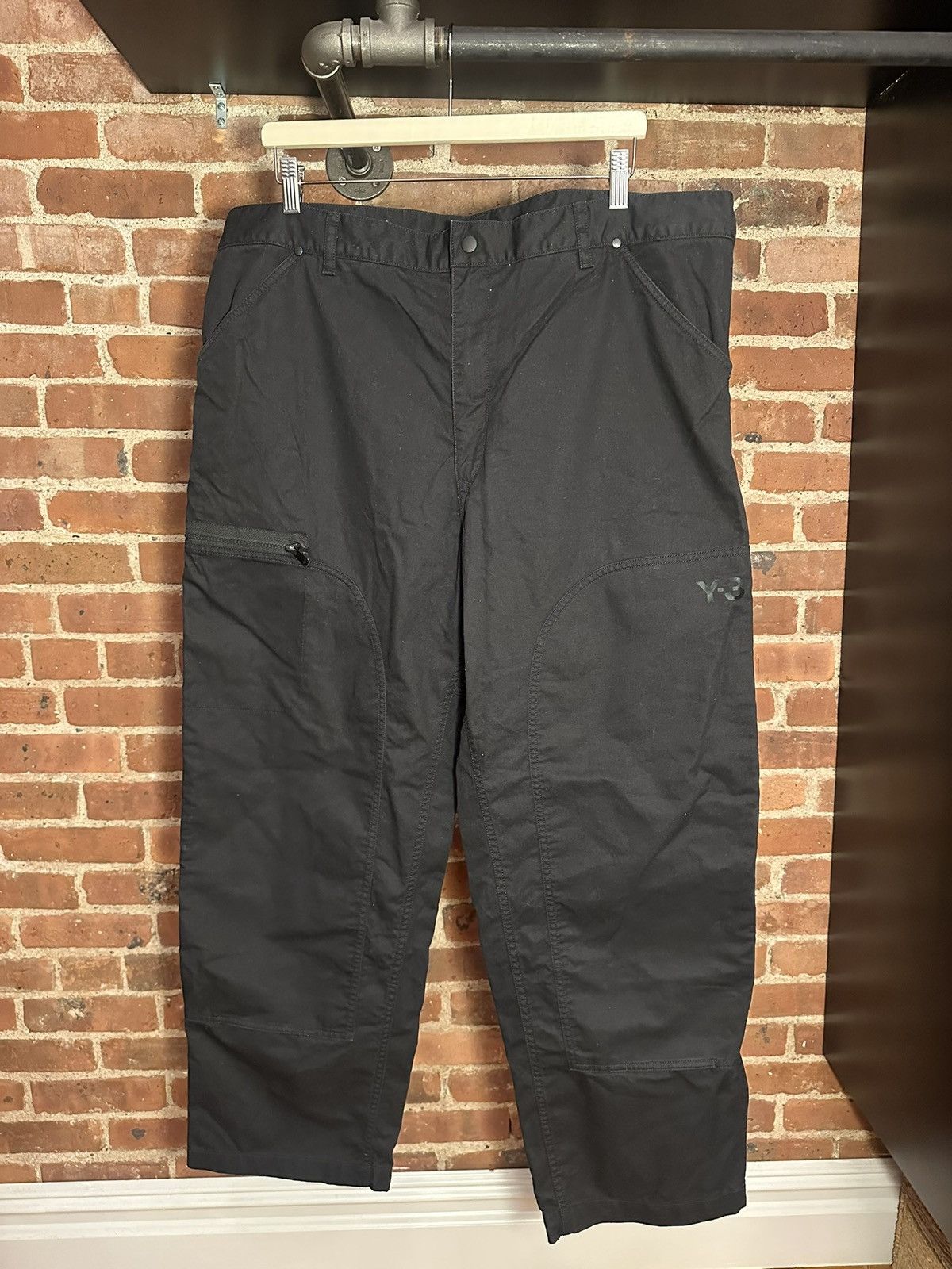 Y-3 Black Cargo/Carpenter/Doubleknee Size US 34 / EU 50 - 1 Thumbnail