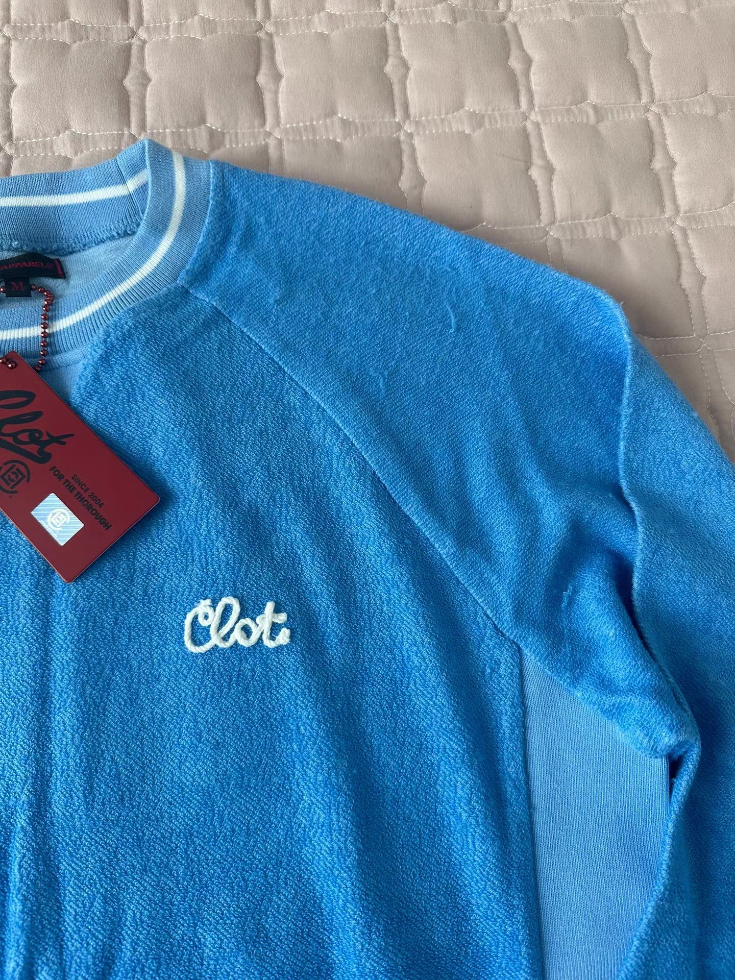 CLOT CLOT Edison Chen Blue Crew Neck Size US M / EU 48-50 / 2 - 4 Thumbnail